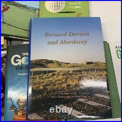 GOLF BOOK BUNDLE RARE 1st ED Bernard Darwin Aberdovey Peter Burles 1996 V53