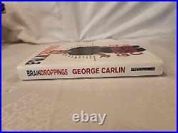 George Carlin-brain Droppings Signed First Edition Hc/dj