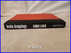 George Carlin-brain Droppings Signed First Edition Hc/dj