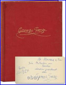 George Grosz DER SPIESSER-SPIEGEL First Edition inscribed Signed 1925 #159334