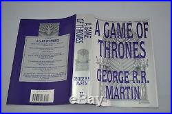 George R. R. Martin SIGNED A Game of Thrones First Edition A Fine Copy