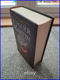 George R R Martin Signed First Edition Fire And Blood Game Of Thrones