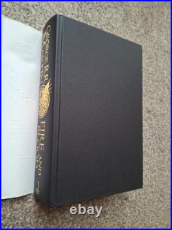 George R R Martin Signed First Edition Fire And Blood Game Of Thrones