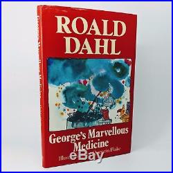 George's Marvellous Medicine Roald Dahl Signed First Edition