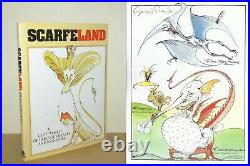 Gerald Scarfe Scarfeland & Signed Print 1st/2nd (1989 First Edition DJ)
