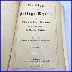 German Bible 1894 Die Bibel Heilige Schrift des Alten, New Testaments