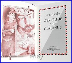 Gertrude and Claudius by John Updike Signed First Edition Club Full Leather