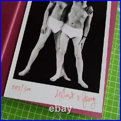 Gilbert & George SIGNED Photograph 1st 1997 First Edition Art Rare (and)