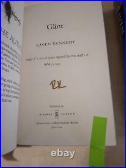 Gild Glint Gleam By Raven Kennedy Signed And Numbered Goldsboro Plated Prisoner