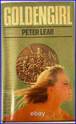 Goldengirl by Peter Lear Signed First Edition 1977 Vintage Book