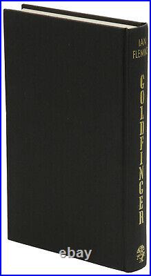 Goldfinger SIGNED by IAN FLEMING First Edition 1st Print 1959 James Bond 007