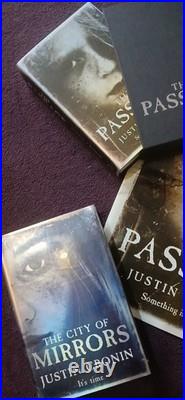 Goldsboro Books. The Passage Trilogy Plus Extras. Signed Numbered First Edition