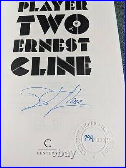 Goldsboro Ready Player One Two Signed Sprayed Edges First Edition Ernest Cline