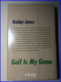Golf Is My Game Bobby Jones Signed First Edition