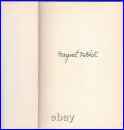 Gone With The Wind (1936) Margaret Mitchell Signed, May 1st Edition In Wrapper