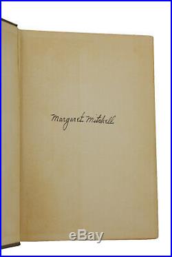 Gone with the Wind SIGNED by MARGARET MITCHELL First Edition 1st May 1936