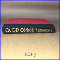 Good Omens by Neil Gaiman & Terry Pratchett (Signed by Gaiman, First Edition)