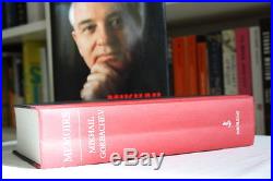 Gorbachev, Mikhail (1996)'Memoirs', US first edition, SIGNED and INSCRIBED