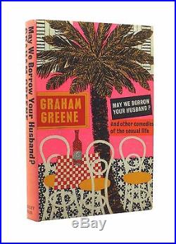Graham Greene May We Borrow Your Husband First UK Edition 1967 SIGNED