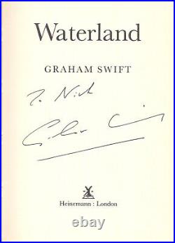 Graham Swift WaterlandSIGNED First Edition, 1/1 Excellent condition