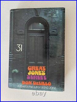 Great Jones Street 1st. Edition, 1st Printing. Signed By Don Delillo