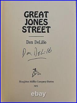 Great Jones Street 1st. Edition, 1st Printing. Signed By Don Delillo