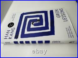 Greek Lessons Han Kang Signed First Edition Hardback Hamish Hamilton 2023
