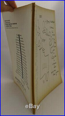 Gregory J. Markopoulos SIGNED Filmwise 3 & 4 Jean Cocteau First Edition