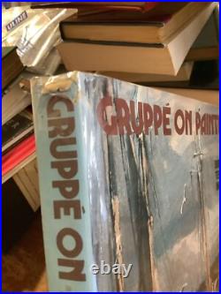 Gruppe On Painting Signed By Emile Gruppe First Edition Direct Techniques In Oil