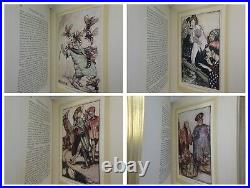 Gulliver's Travels By Jonathan Swift 1909 First Edition Signed By Arthur Rackham