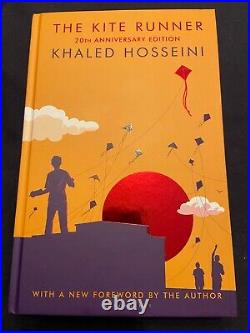 HAND SIGNED FIRST KHALED HOSSEINI The Kite Runner (20th Anniversary Edition)