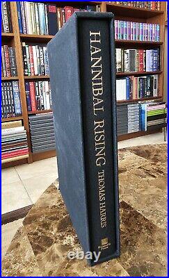 HANNIBAL RISING by Thomas Harris Signed First Edition Numbered Slipcase #56/75