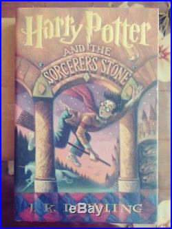 HARRY POTTER AND THE SORCERER'S STONE FIRST AMERICAN EDITION EARLY 4TH PRINt
