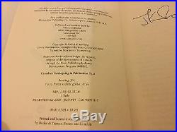 HARRY POTTER Canadian Goblet Of Fire RARE 1st First Edition J. K. Rowling SIGNED