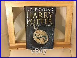 HARRY POTTER & THE DEATHLY HALLOWS, ADULT FIRST EDITION! J. K. ROWLING, SIGNED, RARE