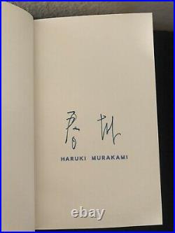 HARUKI MURAKAMI SIGNED FIRST PERSON SINGULAR Limited Hardcover First Edition