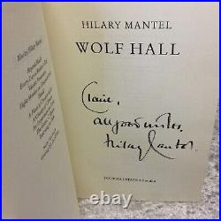 HILARY MANTEL SIGNED WOLF HALL (The Wolf Hall Trilogy) FIRST EDITION 2009 Eighth