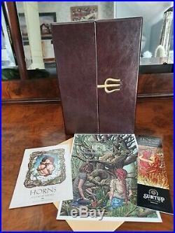 HORNS SUNTUP Edition 1st/1st Signed By Joe Hill Numbered ONLY 250 Exist
