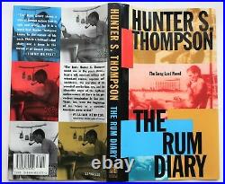 HUNTER THOMPSON SIGNED RUM DIARY First Edition