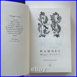 Hamnet, Signed 1st Edition, Maggie O'Farrell, Tinder Press 2020 HB Hamnet, Signed 1st Edition, Maggie O'Farrell, Tinder Press 2020 HB