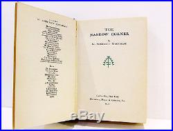 Hand Signed First Edition Of The Narrow Corner Book By W Somerset Maugham AFTAL