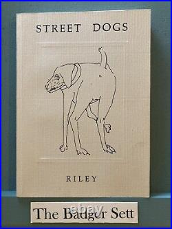 Harold Riley Street Dogs Signed 1985 First Edition Book Very Good Condition
