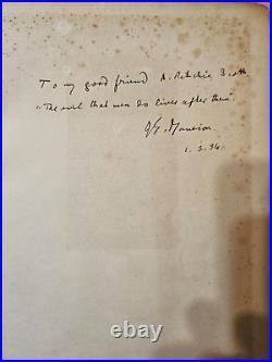 Harrap's French-English-French Dictionary's 1st Editions & signed J. E. Mansion