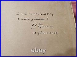 Harrap's French-English-French Dictionary's 1st Editions & signed J. E. Mansion