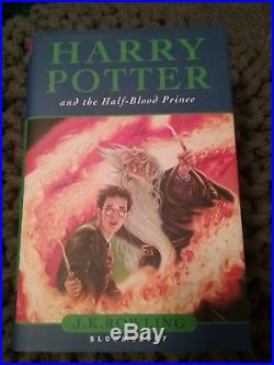 Harry Potter And The Half Blood Prince Signed By J K Rowling First Edition RARE