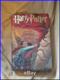 Harry Potter Chamber of Secrets J. K. Rowling Signed First American Edition HC