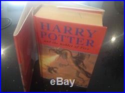 Harry Potter Goblet of Fire Signed JK ROWLING First 1st Edition 1st Print