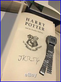 Harry Potter Order OF, Half BP + Deathly H, First Edition, Signed By J K Rowling