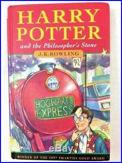 Harry Potter Philosophers Stone First 1st Edition 6th print Joanne Rowling HB