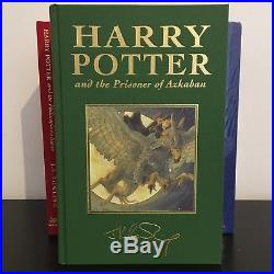 Harry Potter UK Deluxe Collectors First Edition Hardback Books Signed Set Sealed